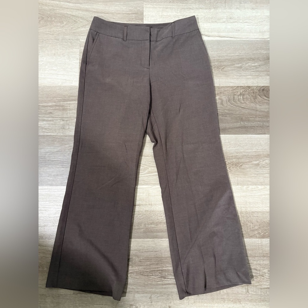 J. Jill Chocolate Wide Leg Dress Pants